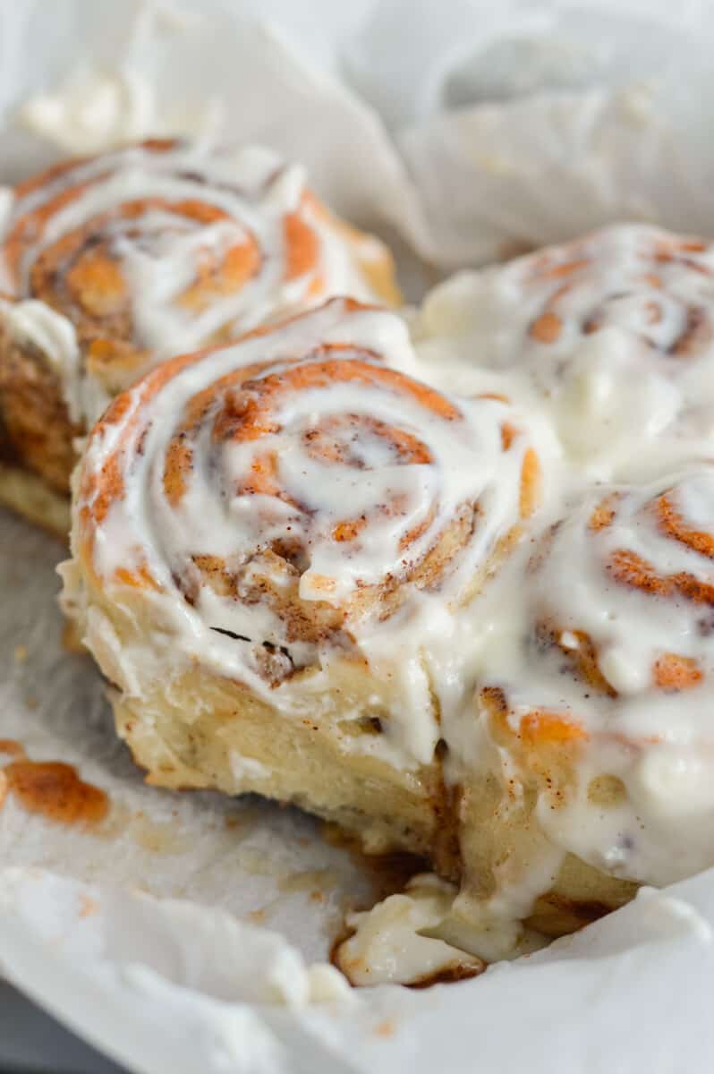 Greek yogurt cinnamon rolls