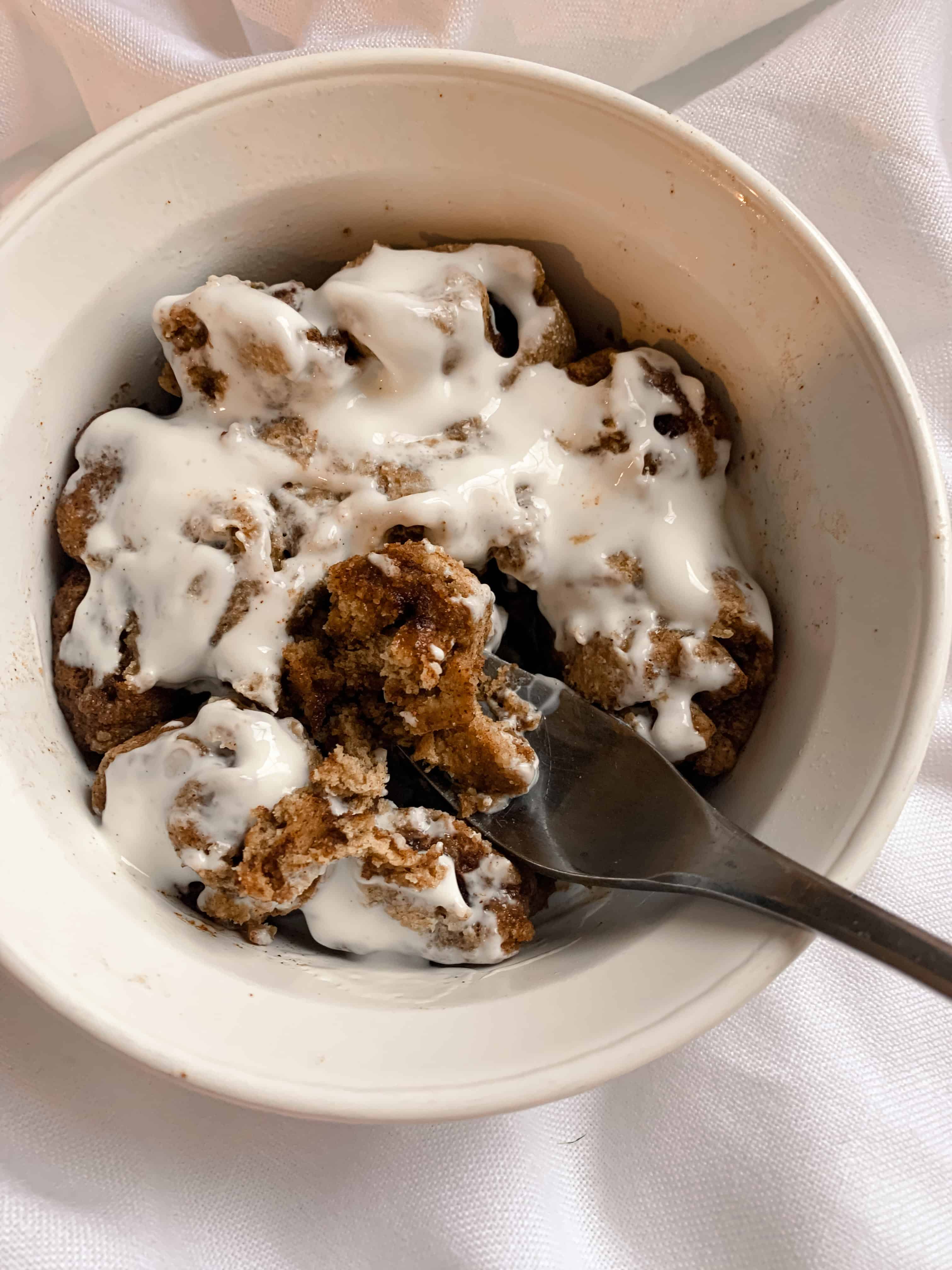 microwave cinnamon rolls