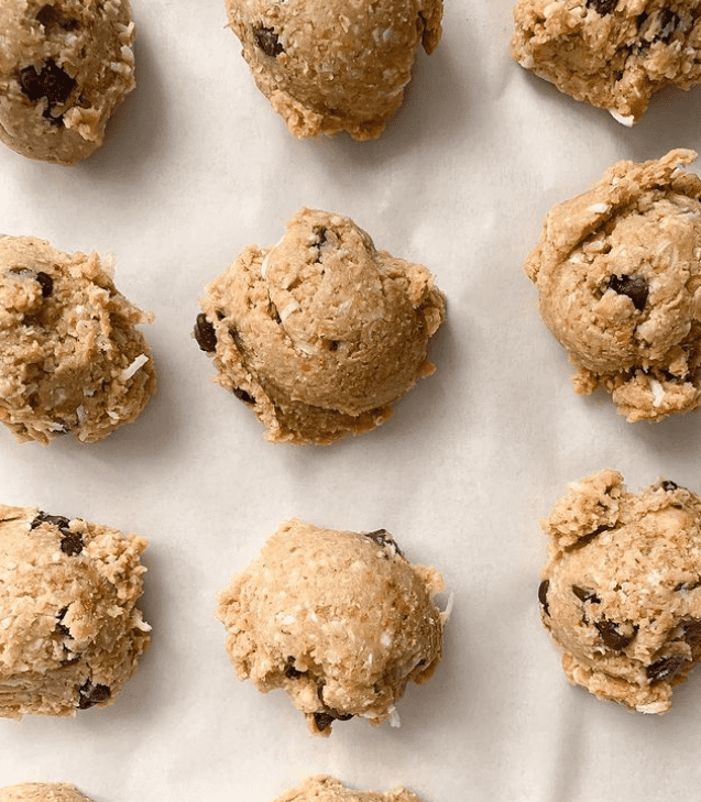 chickpea protein cookie dough