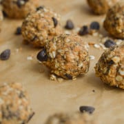 oatmeal bites close up