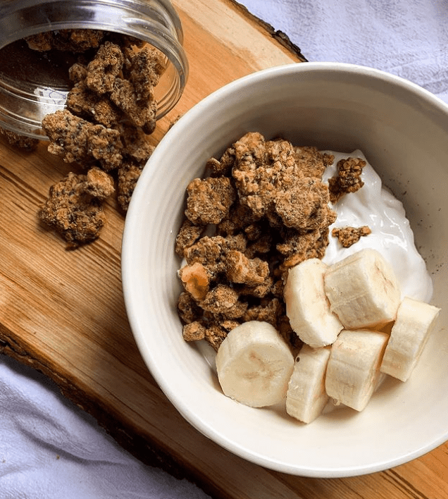 cinnamon sugar granola