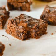 flourless sweet potato brownies
