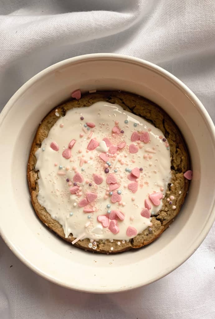 sugar cookie baked oats