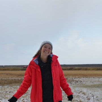 Nicole in Iceland
