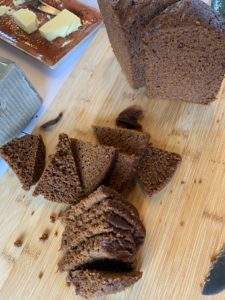 rye bread from the geothermal bakery