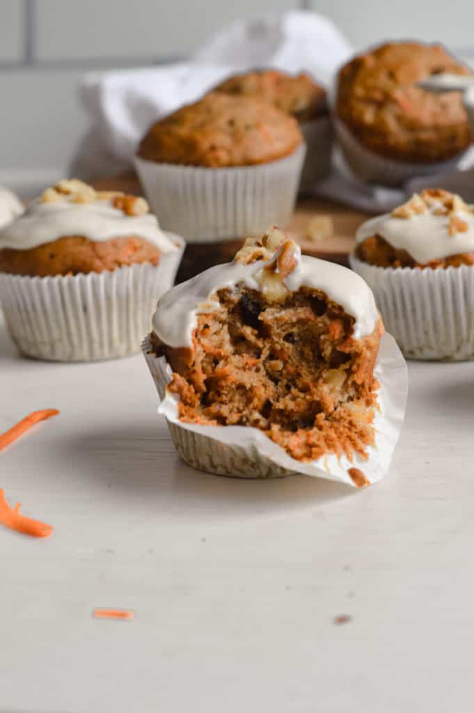 pineapple carrot muffins