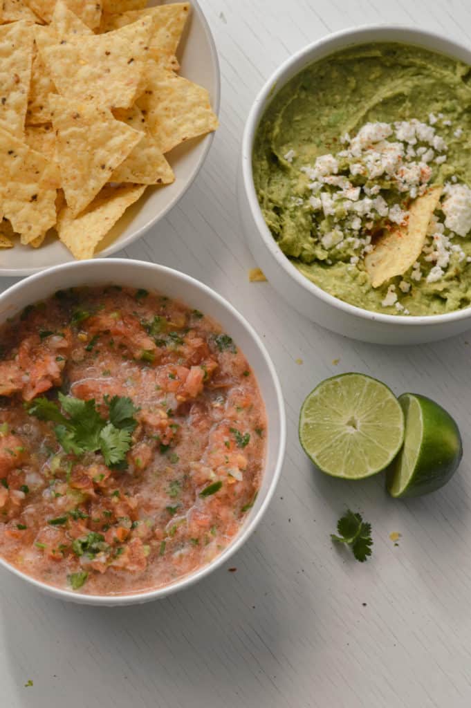 homemade fresh salsa