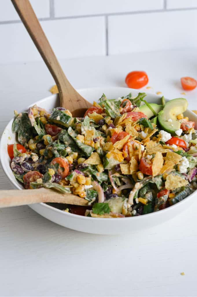 santa fe salad in a bowl