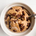 easy blended chocolate chip baked oats