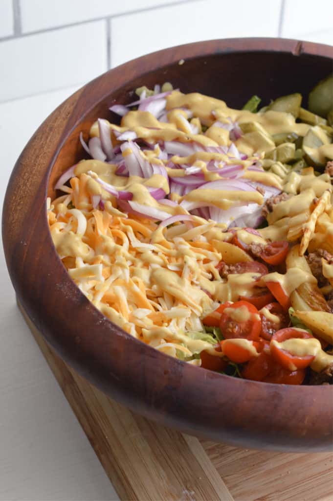 Easy Burger Bowls with Secret Sauce