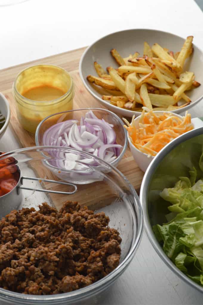 big mac in a bowl recipe