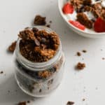 lower sugar chunky chocolate granola