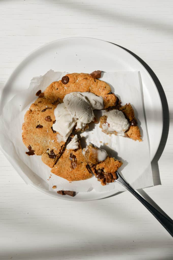vegan single serve cookie