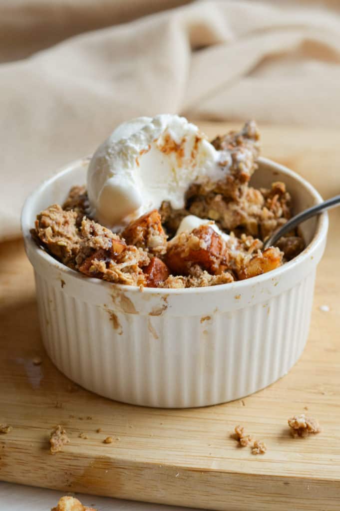 air fryer apple crisp