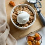 air fryer apple crisp
