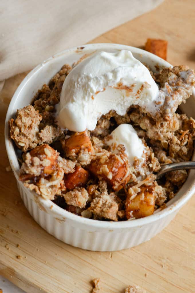 air fryer apple crisp