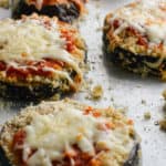 air fryer eggplant parmesan