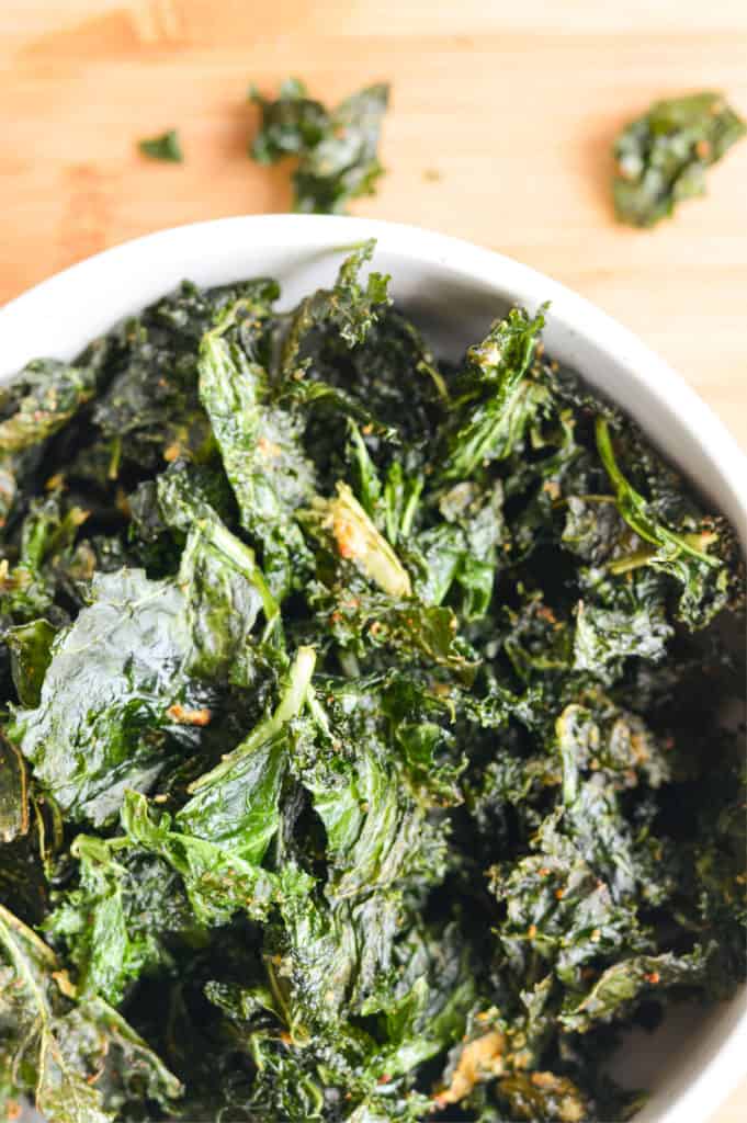 air fryer kale chips
