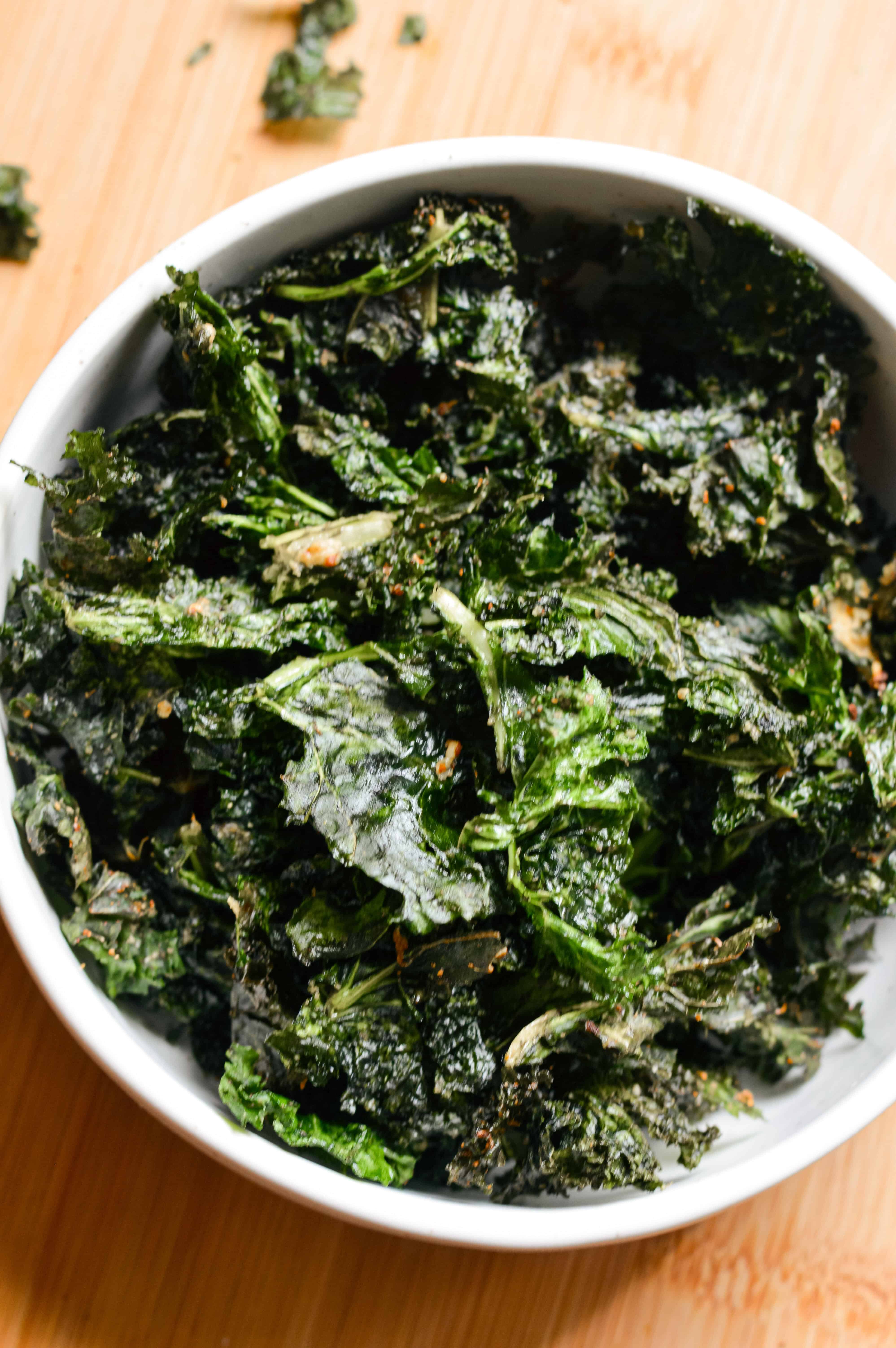air fryer kale chips