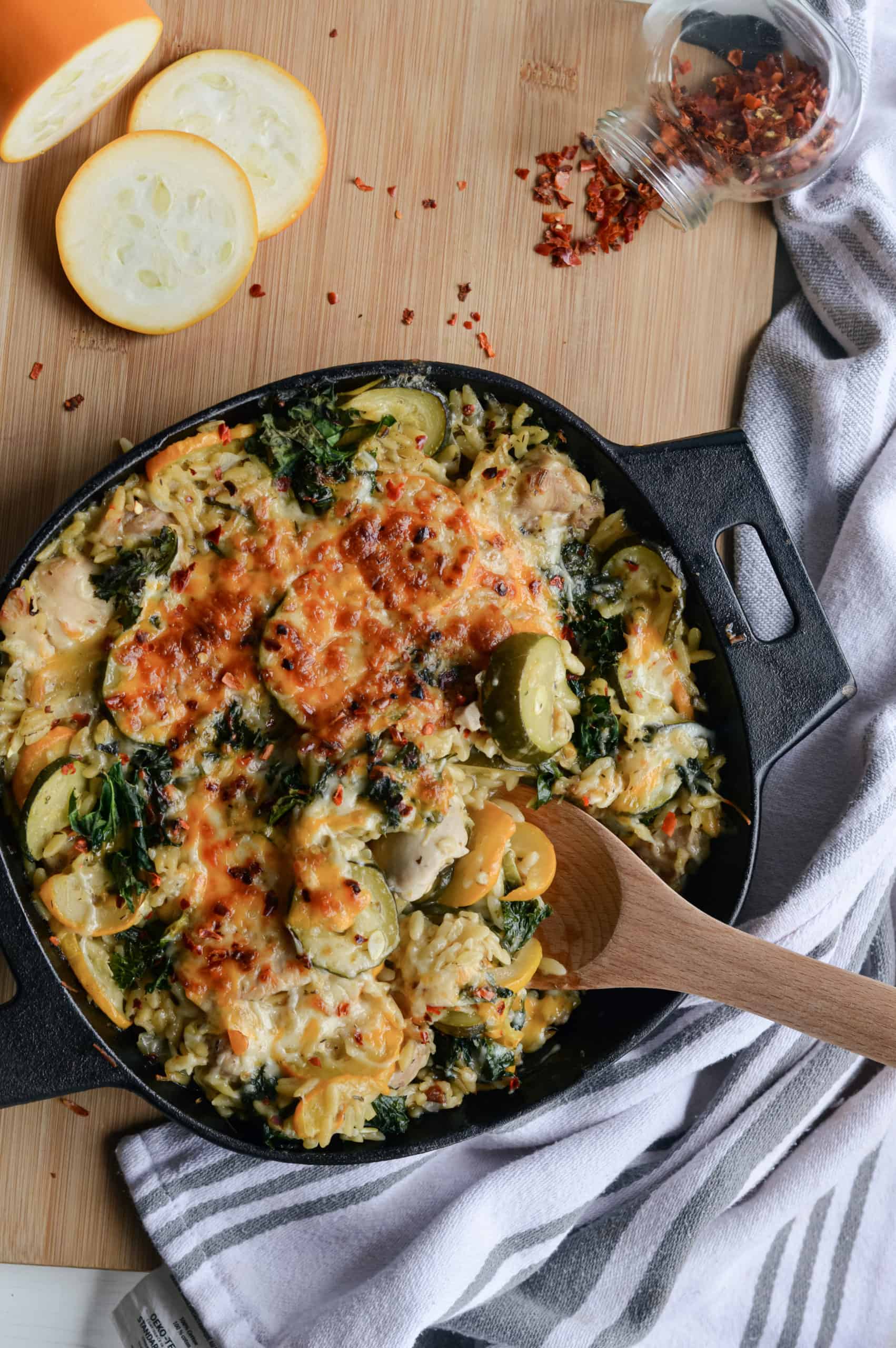 Creamy lemon chicken pasta