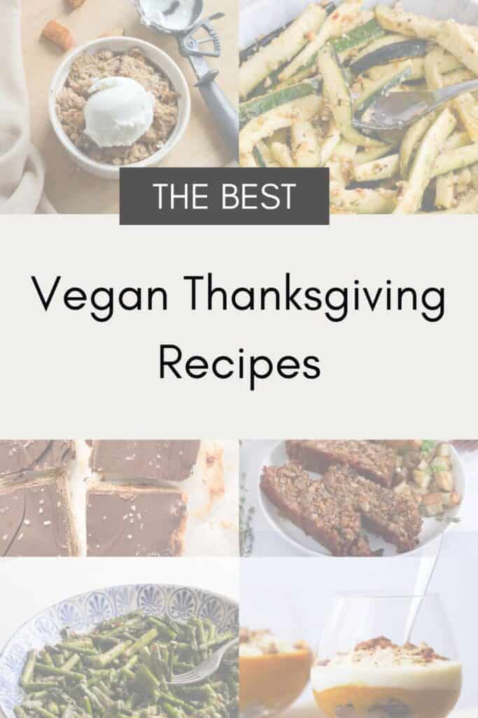 vegan thanksgiving recipes