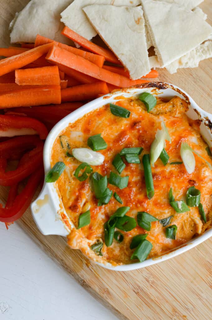 buffalo chicken dip no cream cheese
