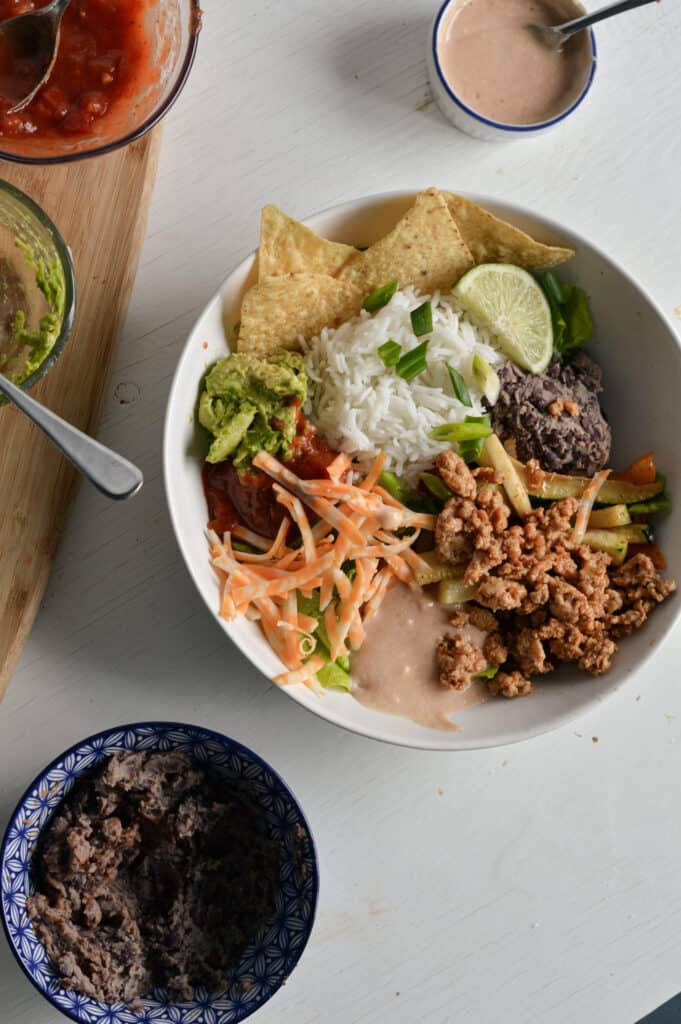 turkey burrito bowl