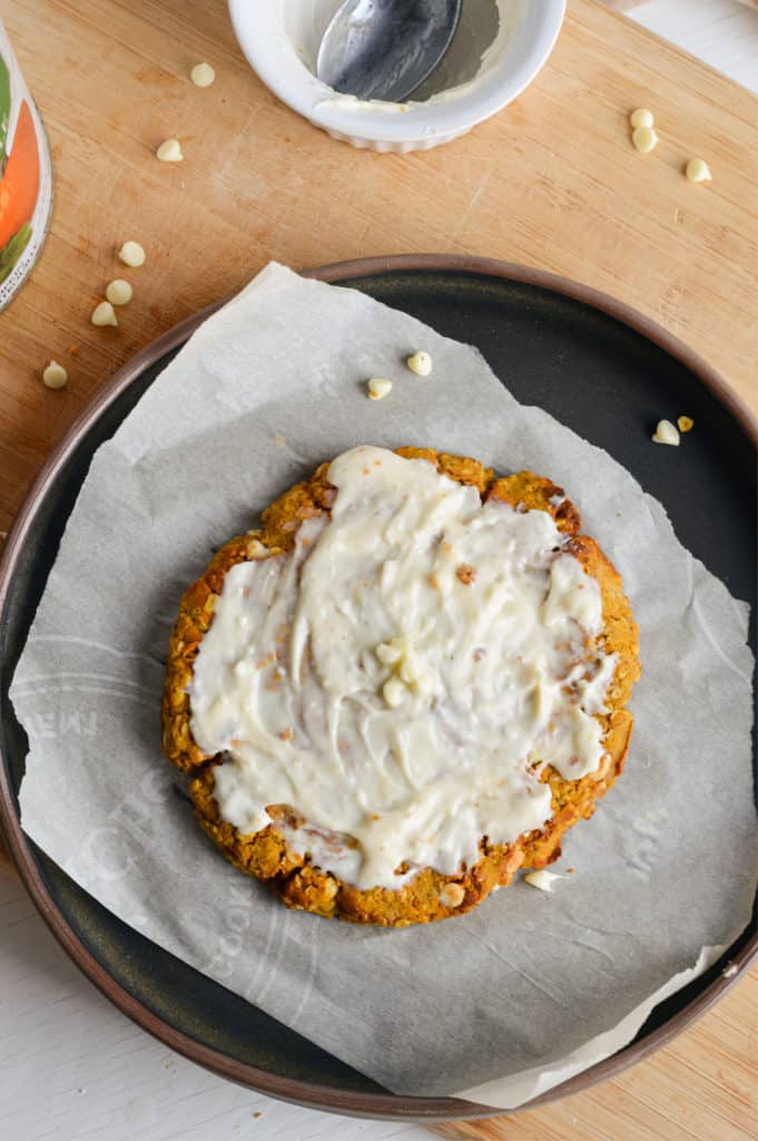 vegan pumpkin breakfast cookie