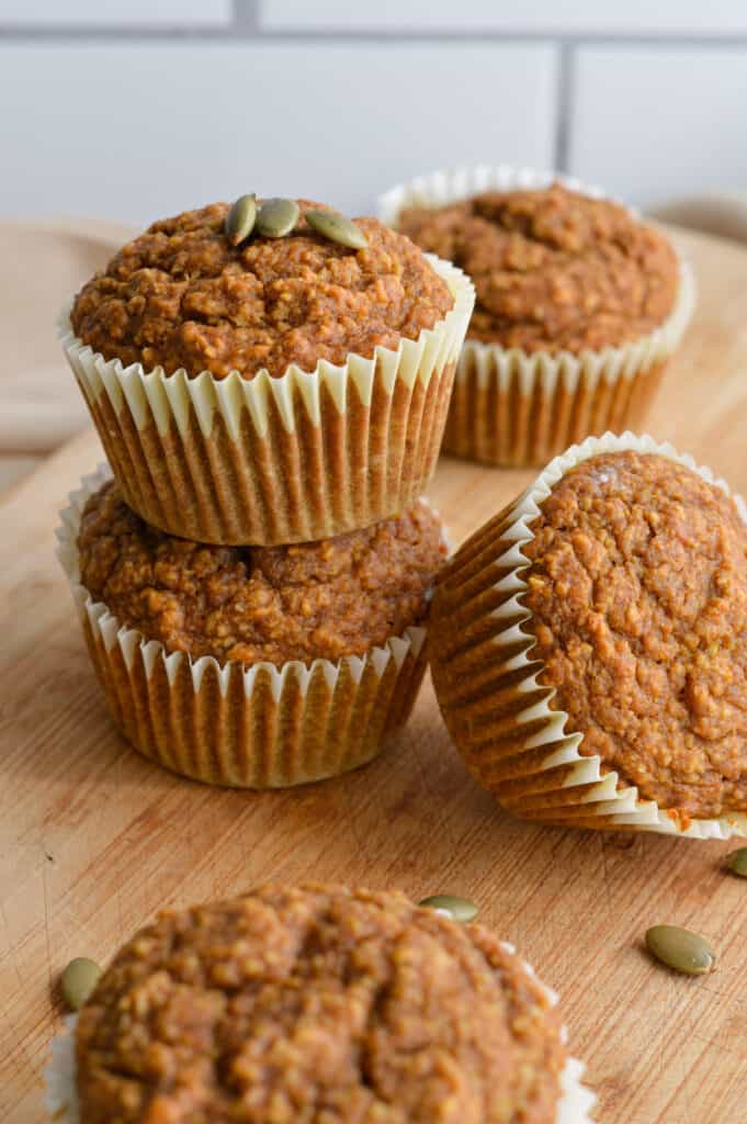 pumpkin flourless muffins