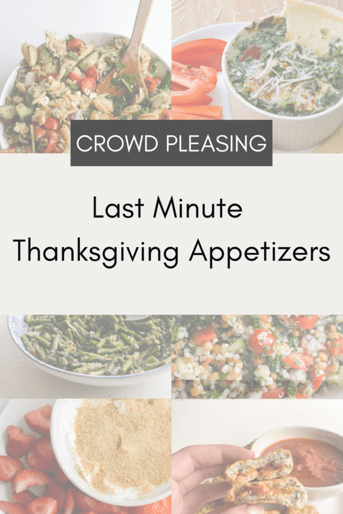 last minute appetizers
