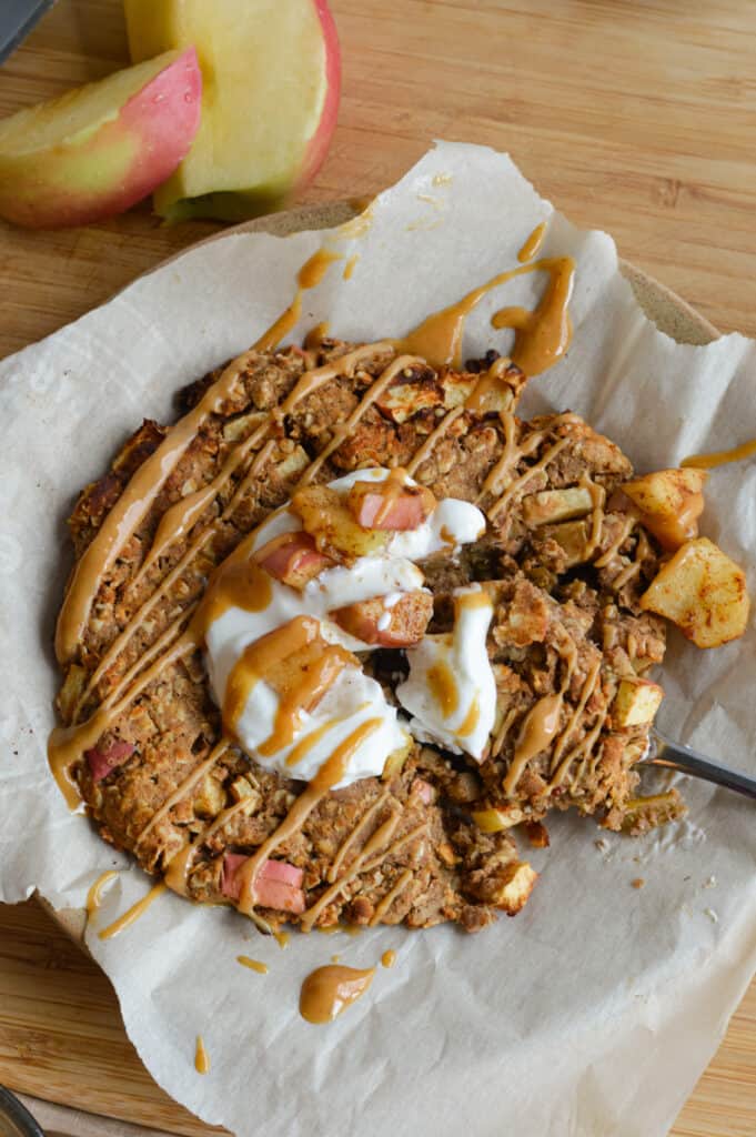 apple pie breakfast cookie