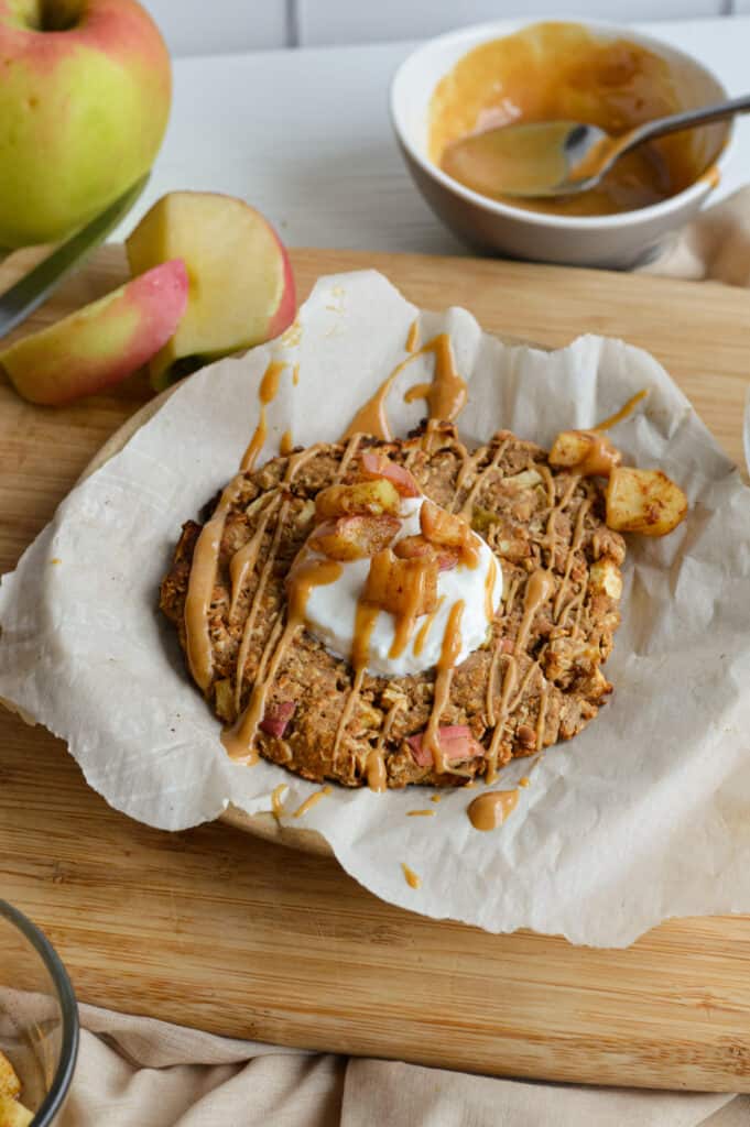 apple pie breakfast cookie