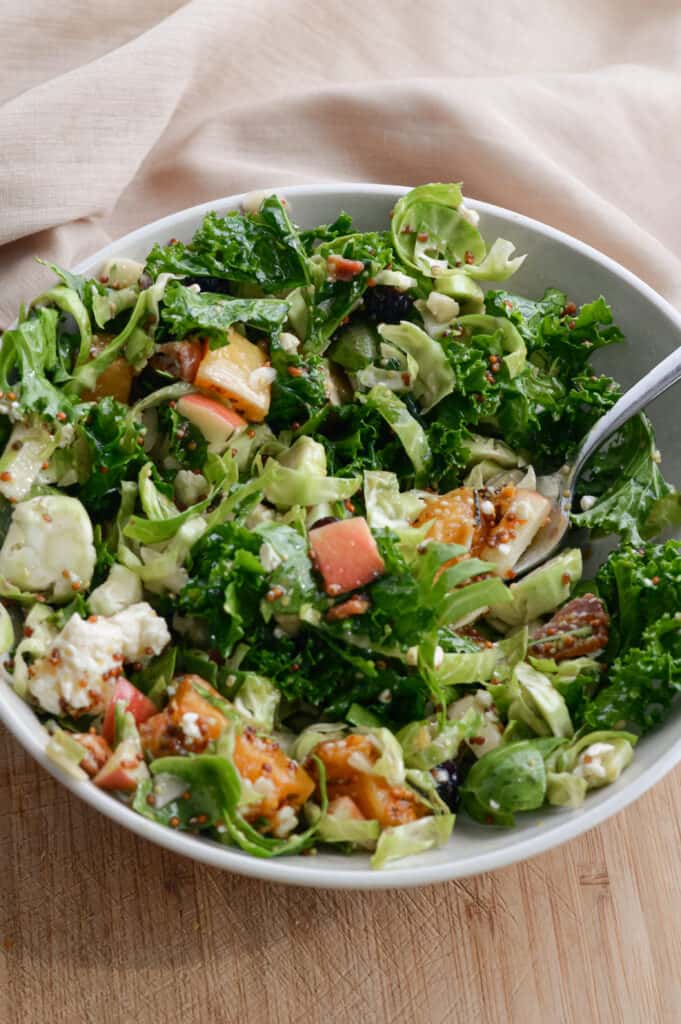 butternut squash salad with feta