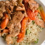 sheet pan sesame chicken and veggies