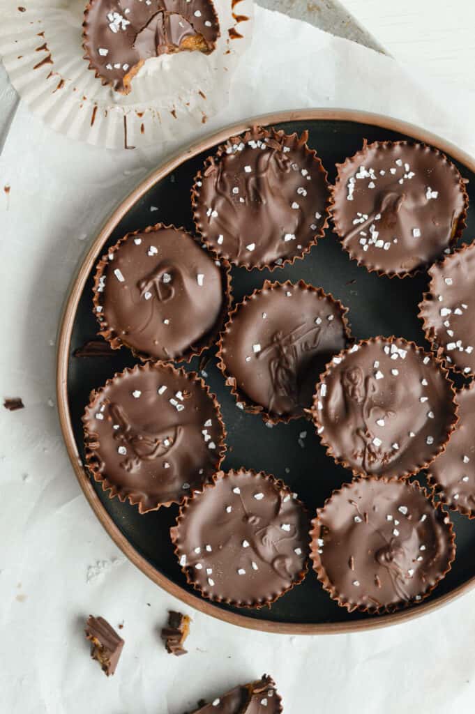healthy peanut butter cups