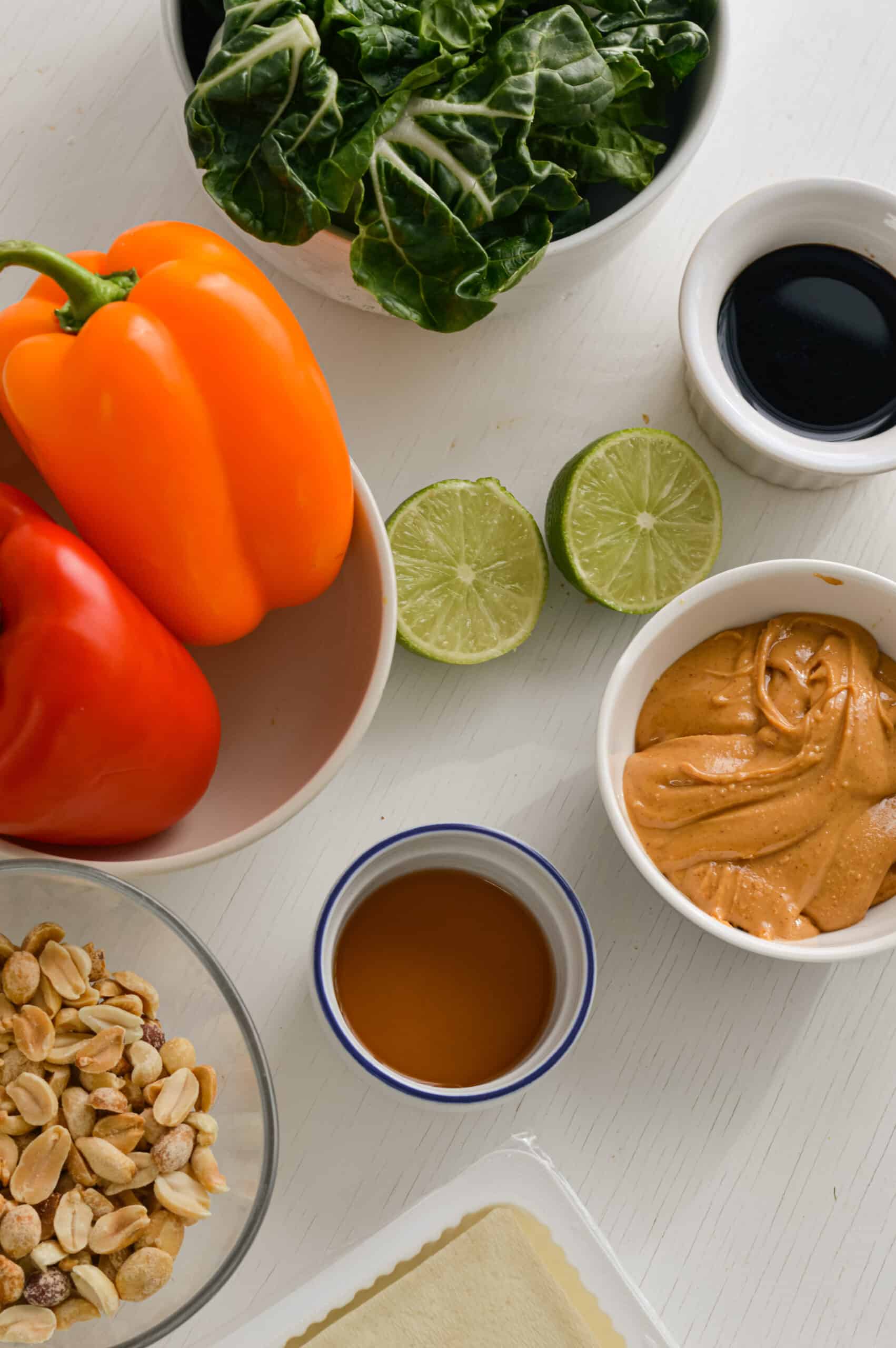 ingredients for tofu satay