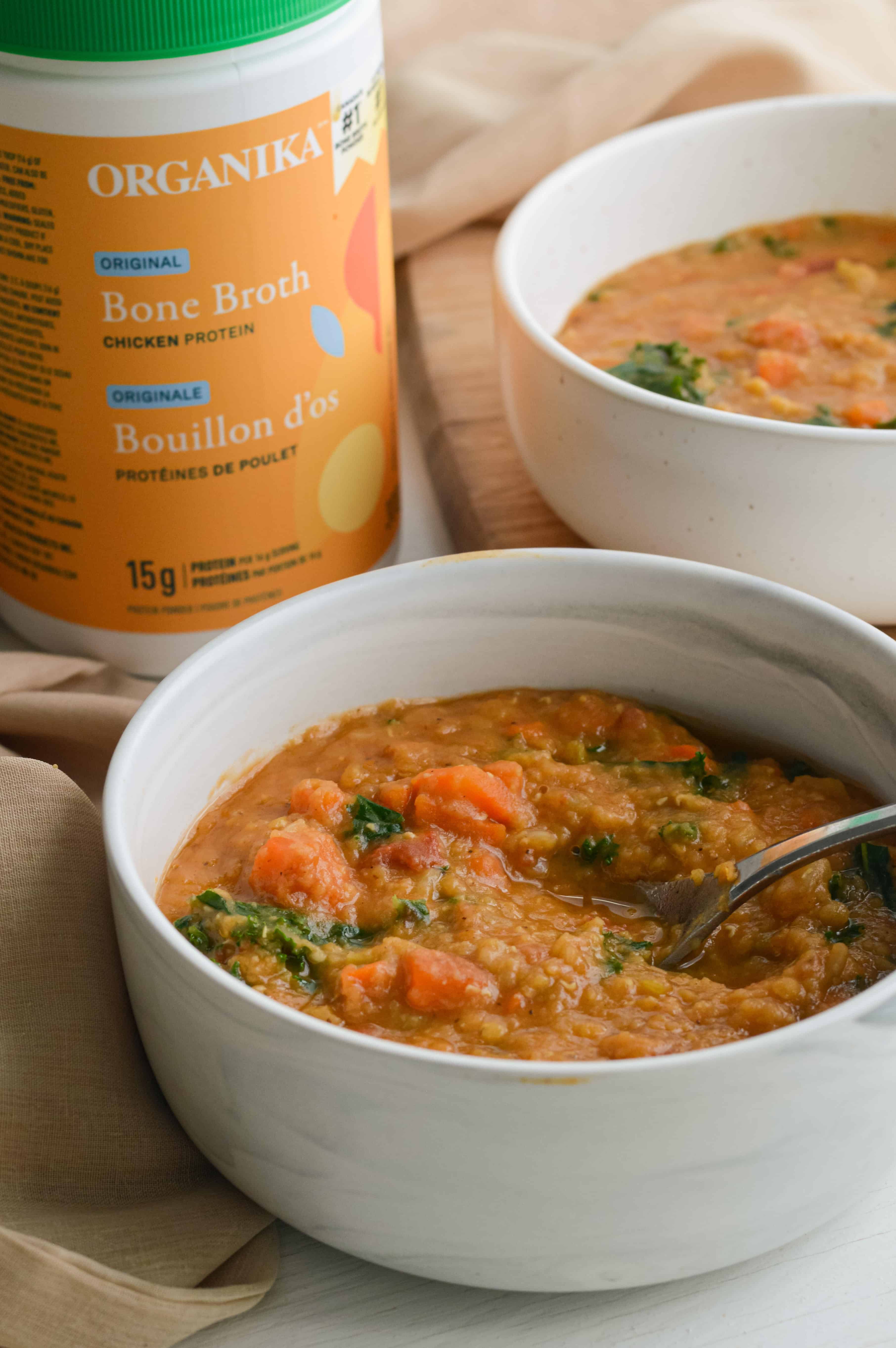 lentil kale soup
