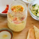 mason jar omelettes