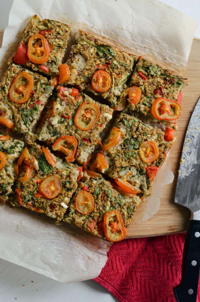 savoury baked oats