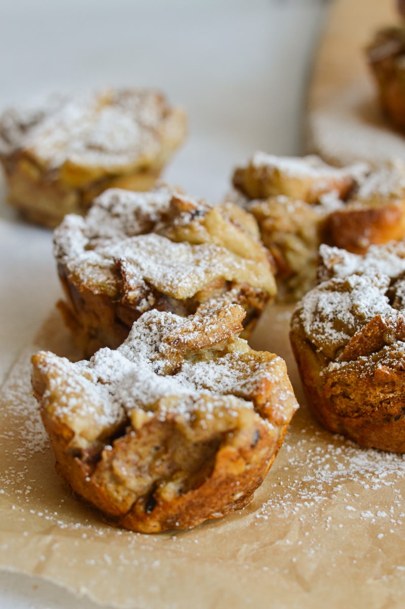 High protein french toast muffins.