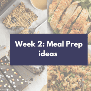 meal prep ideas for work