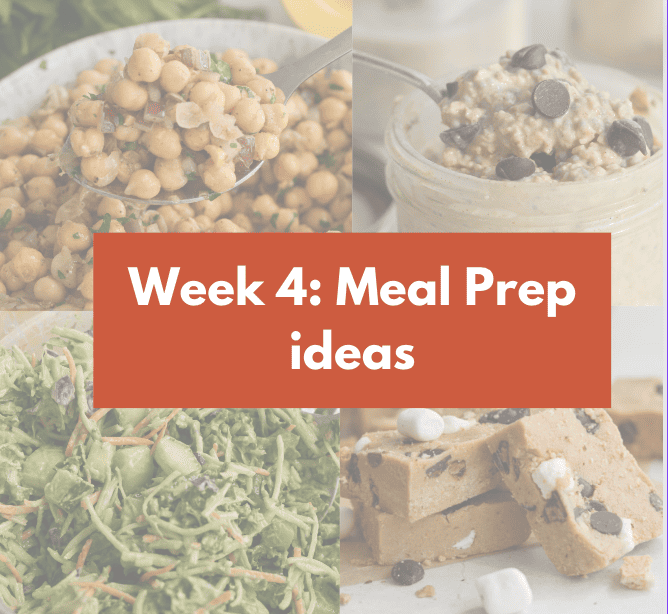 week 4 meal prep ideas cover photo