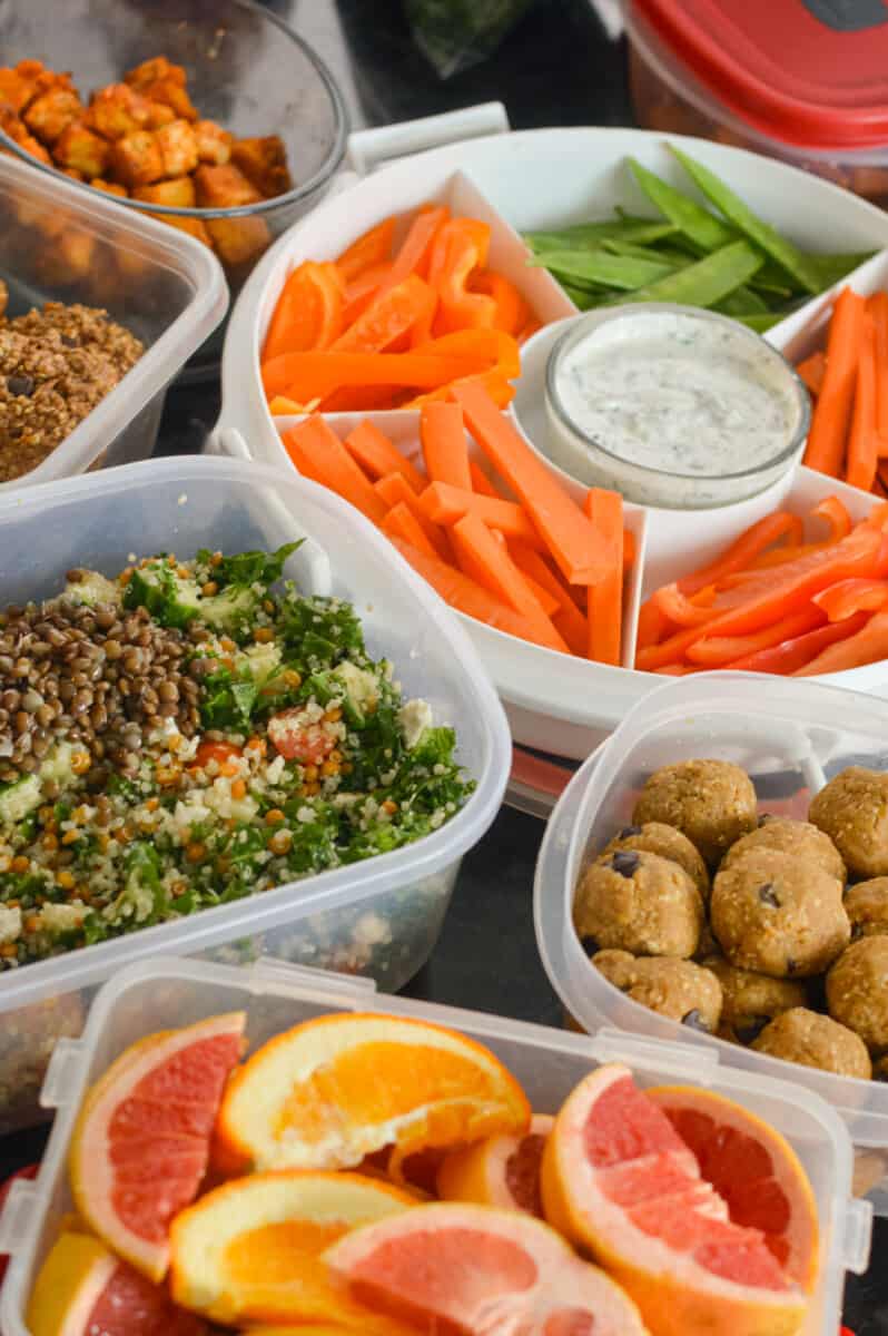 week 5 meal prep final products
