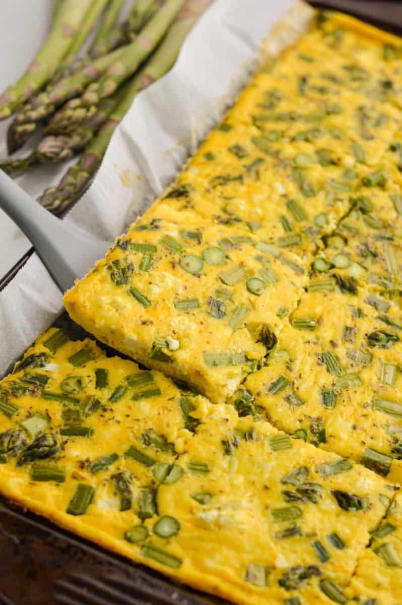 Close up of eggs on a sheet pan.