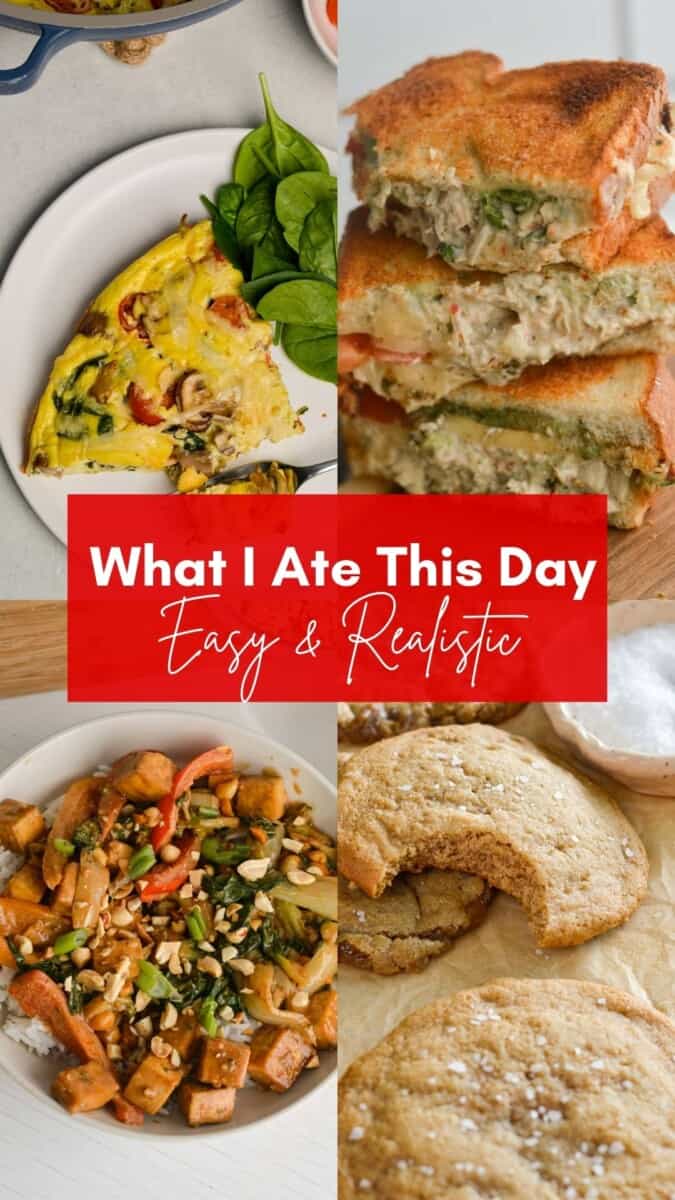 What I Eat in a day cover photo